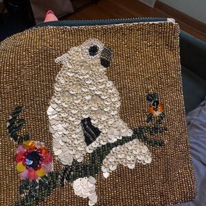 Anthropologie Beaded Tassel Accessory